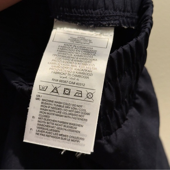 Adidas Mens aeroready Navy Athletic Shorts Size L 7” - Picture 6 of 8